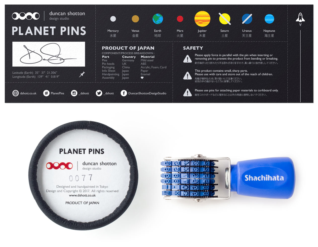 General image，originality，Hand drawn，planet，thumbtack，