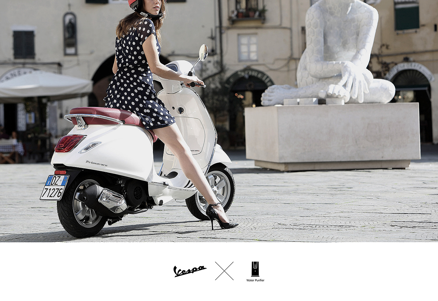 Italy，vespa，motorcycle，Water purifier，Brand design，conceptual design，industrial design，