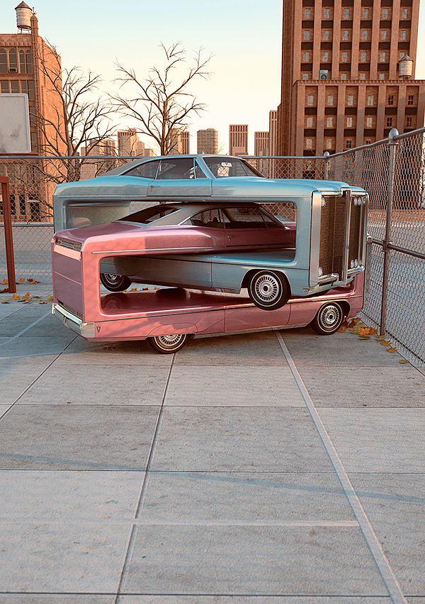 britain，surrealistic，vehicle，Interspersed，General image，industrial design，Art，