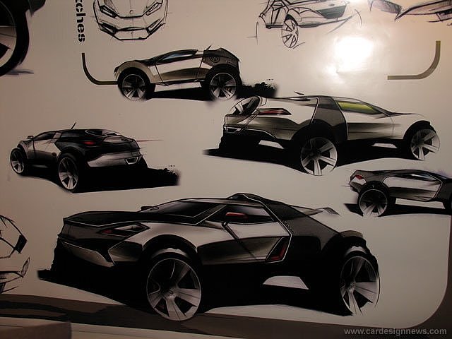 Automobile design，Model display，Hand painted ，