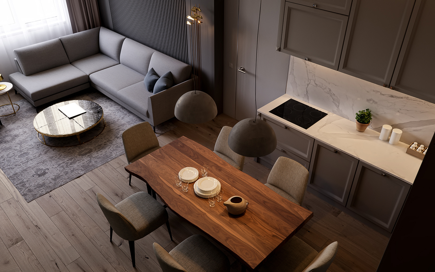 bedroom，restaurant，Interior design，industrial design，