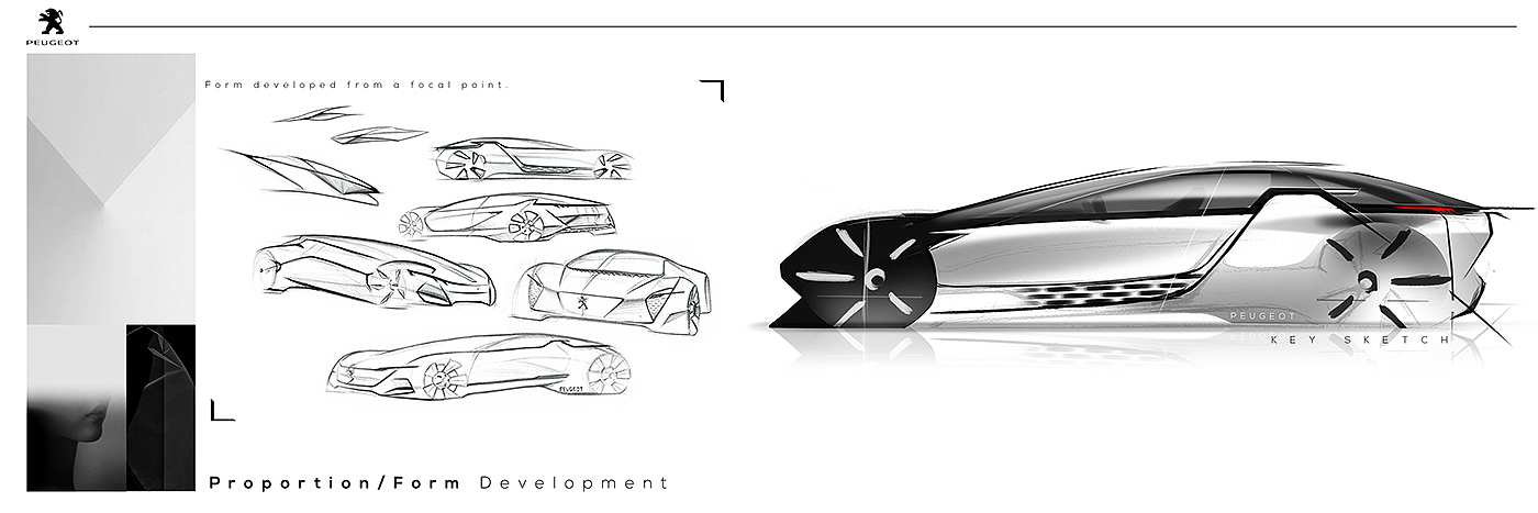 2030，未来汽车，概念设计，普象，东风标致，