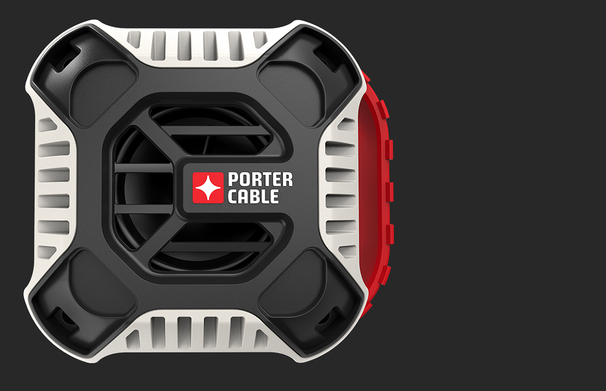 Domineering，Porter cable，strong，durable，Bluetooth，loudspeaker box，Site speaker，industrial design，