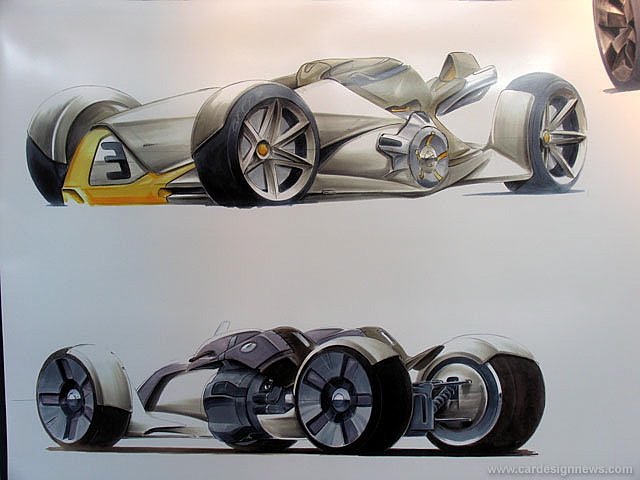 Automobile design，Model display，Display Board，design sketch，