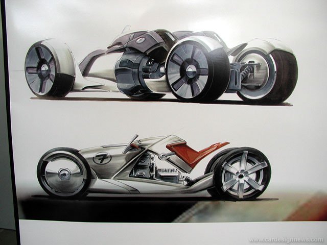 Automobile design，Model display，Display Board，design sketch，