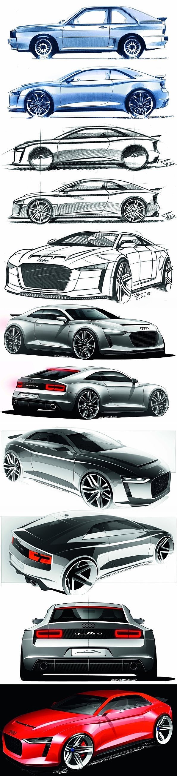 Automobile design，vehicle，fans ，Sense of line，Technology Series，Sports car，