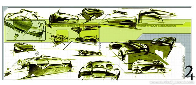 Automobile design，Model display，Display Board，design sketch，