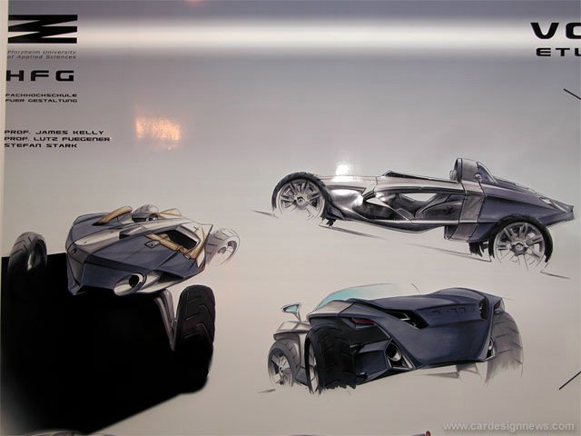 Automobile design，Model display，Display Board，design sketch，