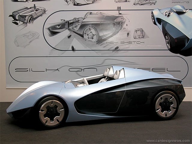 Automobile design，Model display，Display Board，design sketch，