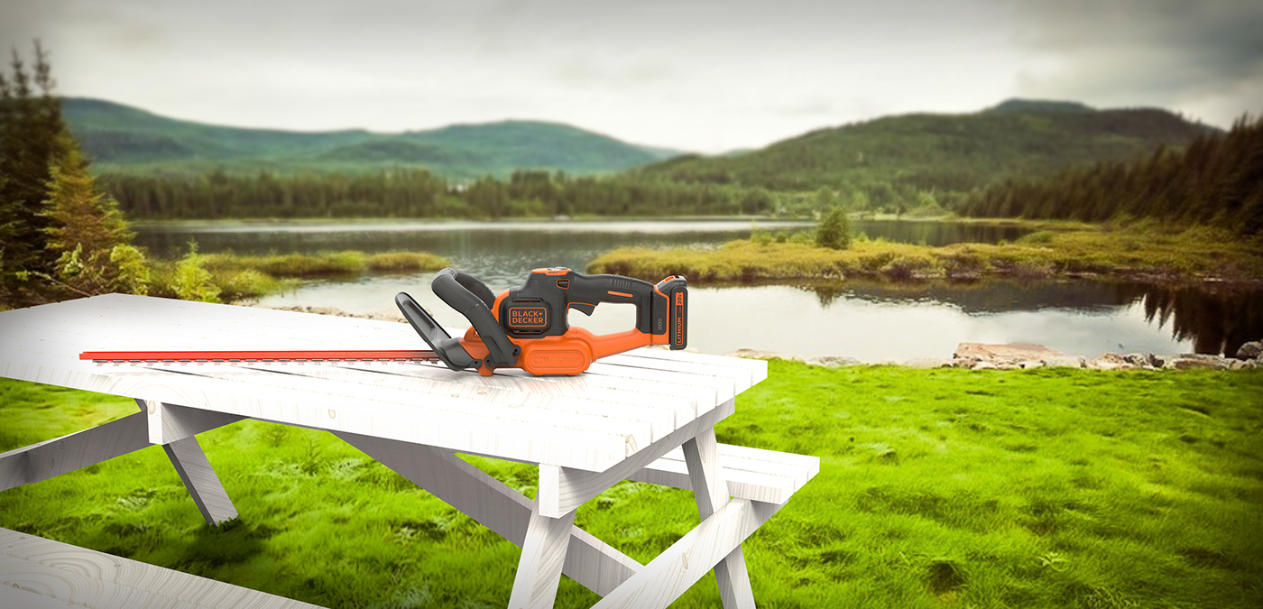 Domineering，Black Decker，Tool design，electric saw，Trimmer，General image，industrial design，