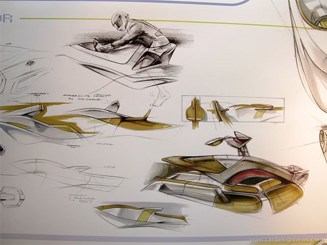 Automobile design，Display Board，design sketch，Model display，