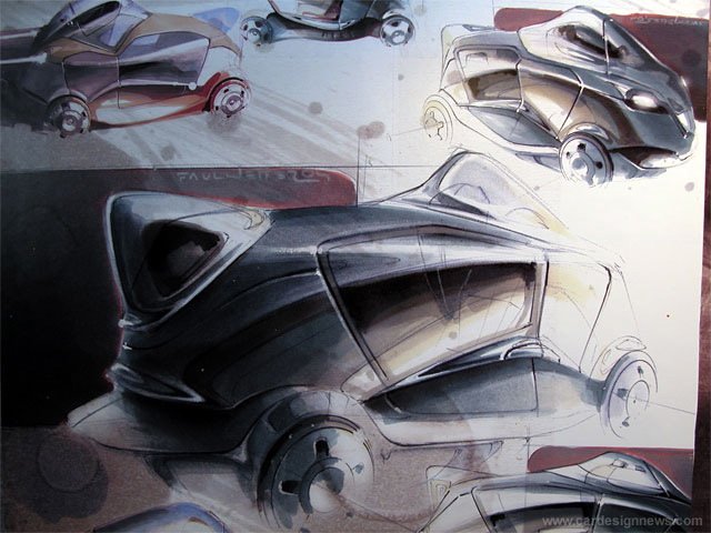 Automobile design，Display Board，design sketch，Model display，