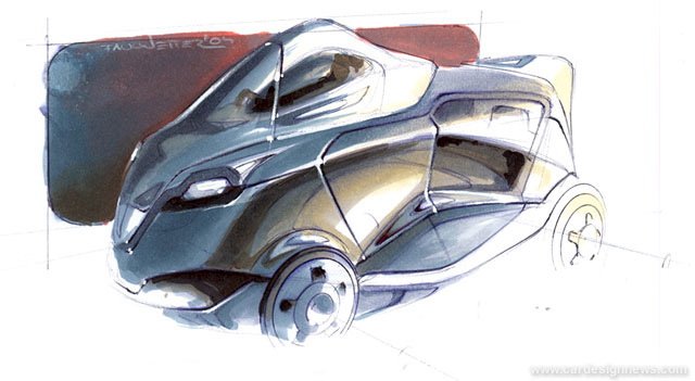 Automobile design，Display Board，design sketch，Model display，
