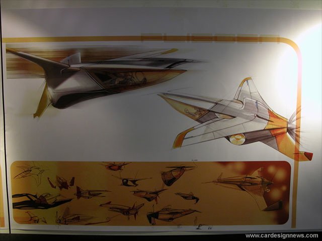 vehicle，Automobile design，Display Board，design sketch，Model，