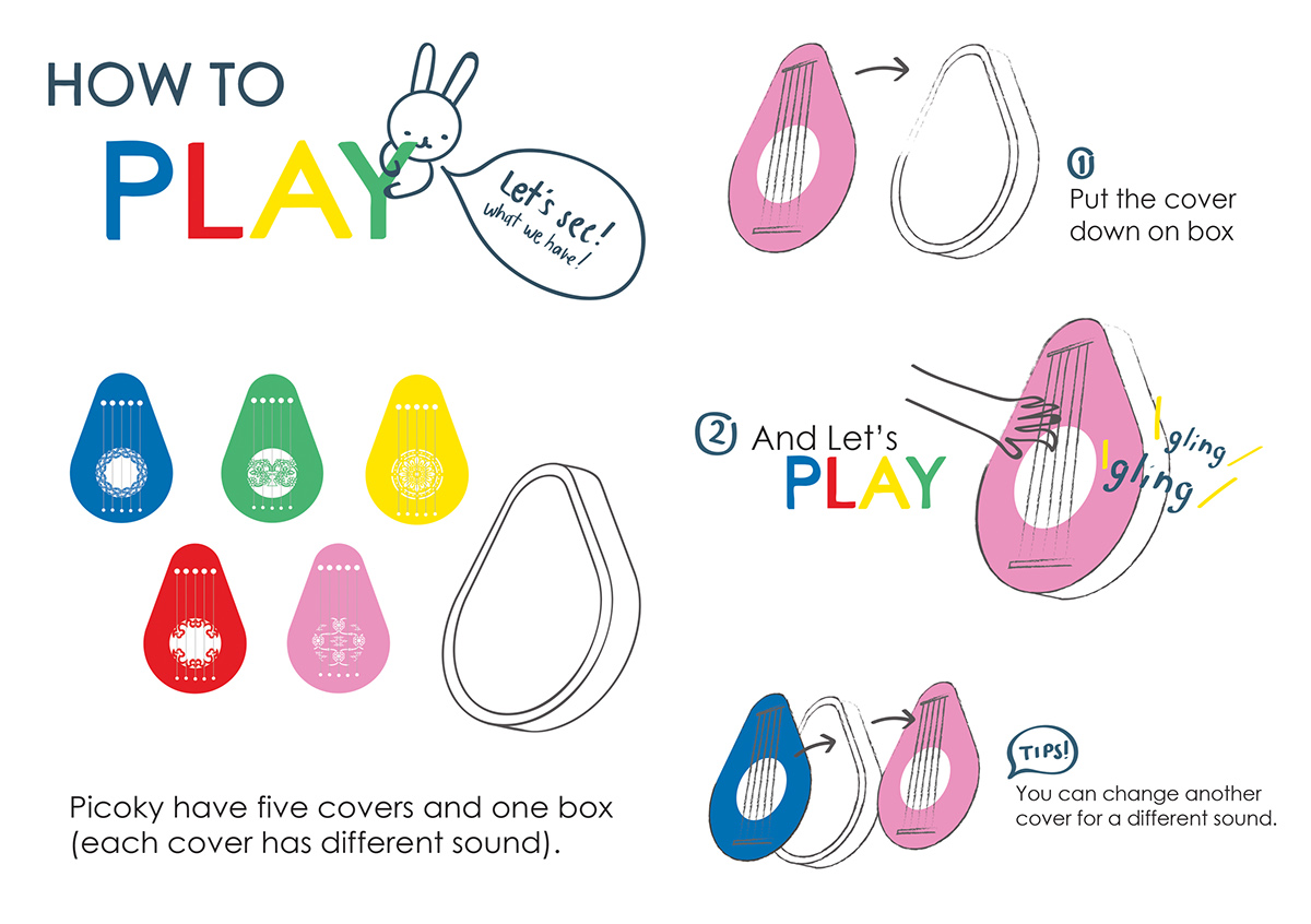 lovely，Children's Toys，hearing，String music，Musical Instruments，industrial design，