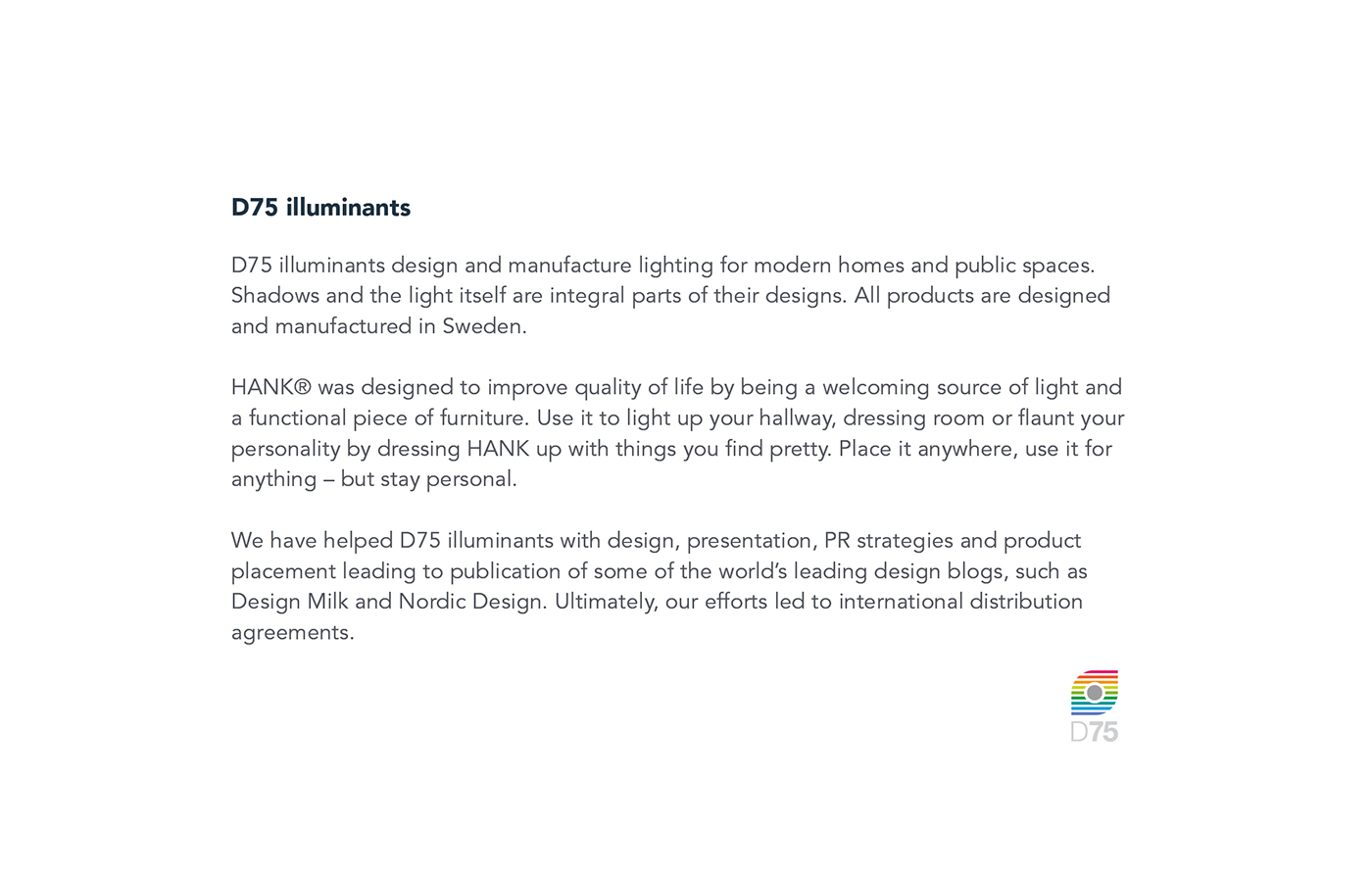 Sweden，d75，brand，Lighting，coat hanger，personality，industrial design，