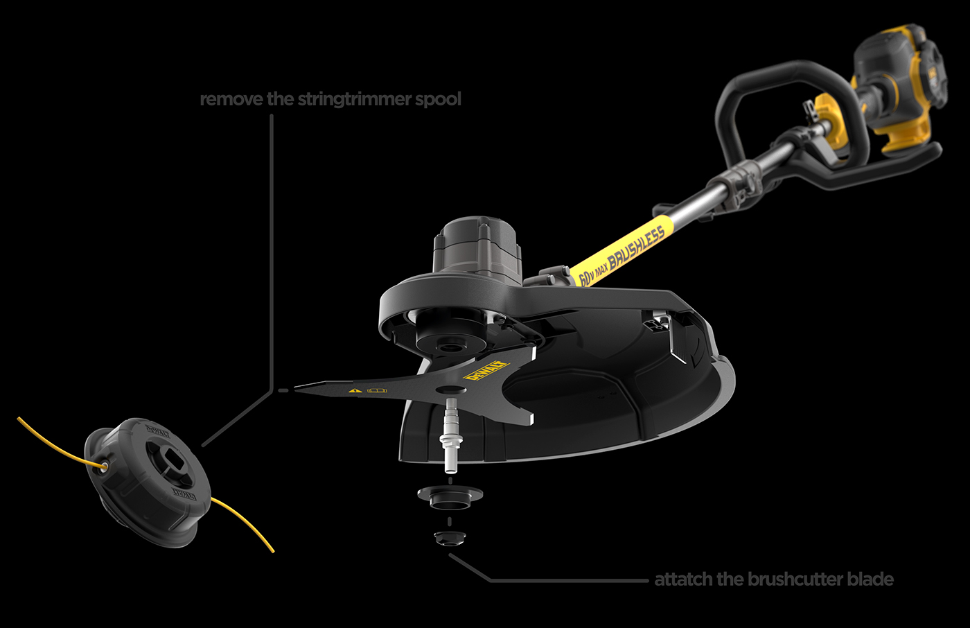 model，dewalt，lawn mower，Tool design，industrial design，
