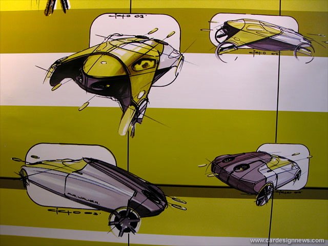 vehicle，Automobile design，Display Board，design sketch，Model，