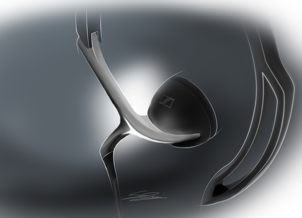 sennheiser，headset，stable，General image，industrial design，