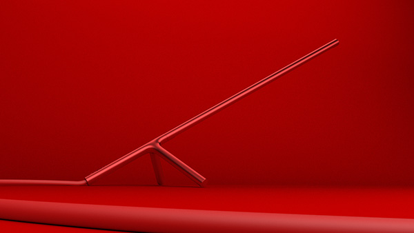 Minimalist，Strong functionality，Polyline，Desk lamp，industrial design，