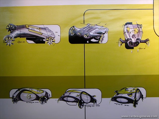vehicle，Automobile design，Display Board，design sketch，Model，