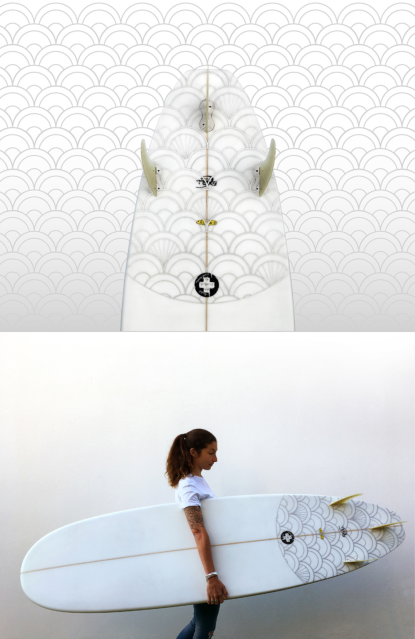 scale，Surf board，appearance，General image，industrial design，light，