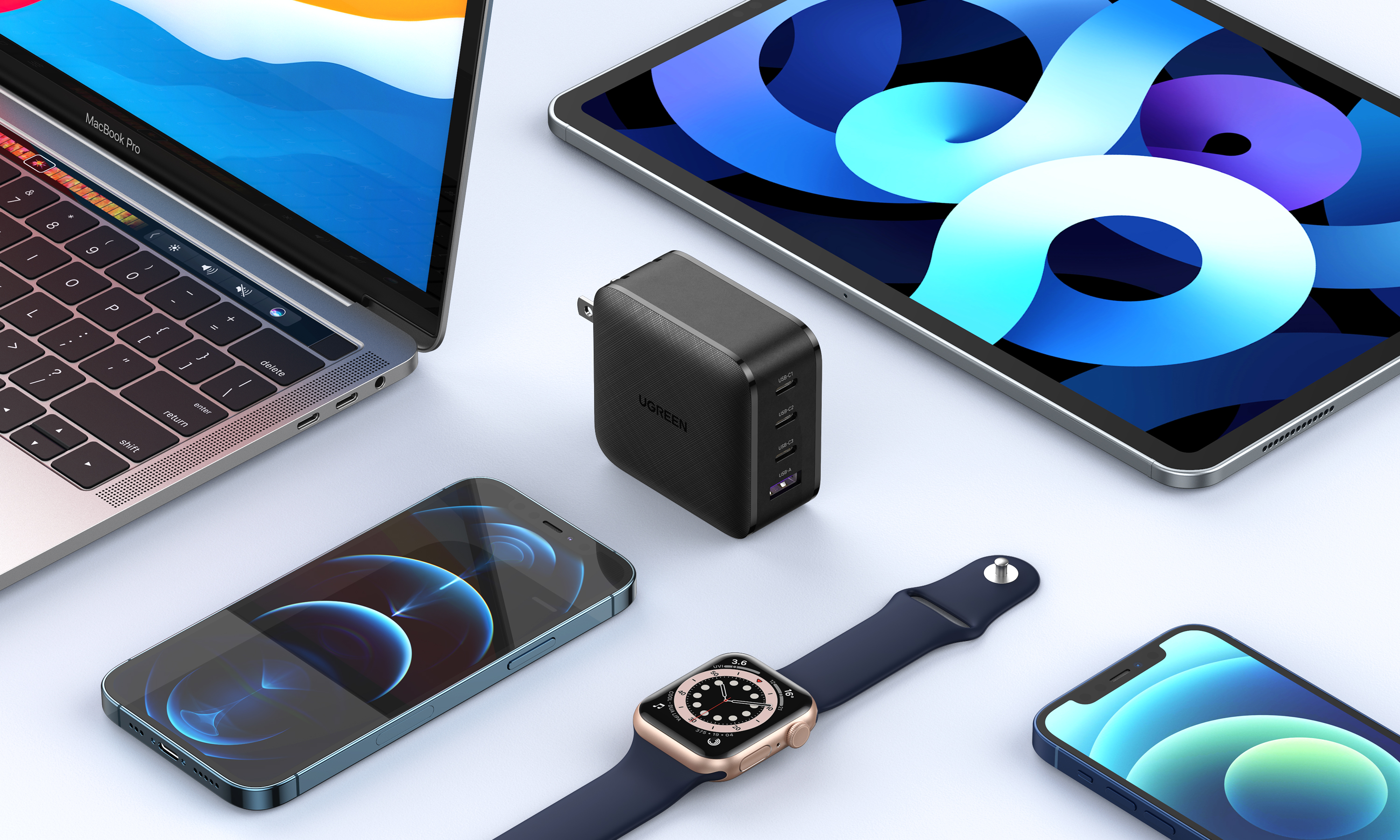 Green couplet，Product rendering，Digital 3C，Keyshot rendering，keyshot，