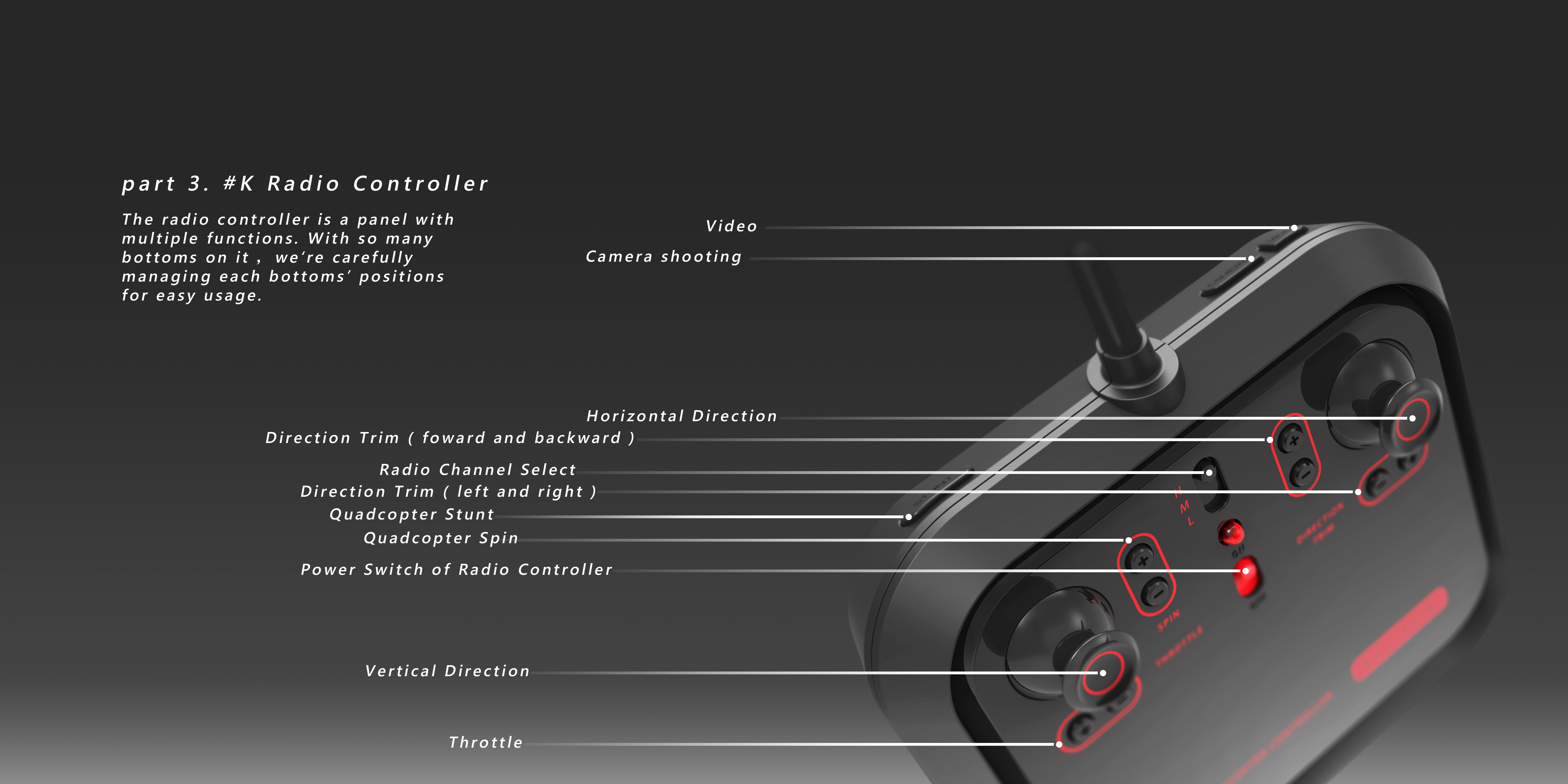 UAV，Four axis，Surrounding aircraft，industrial design，Toys，for export，original，