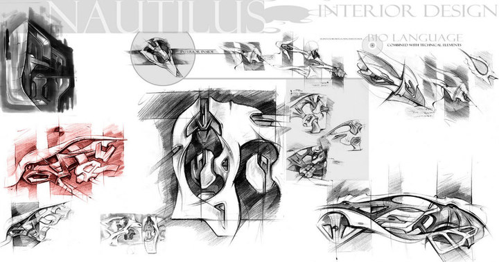 Automobile design，Hand drawn products，design sketch，