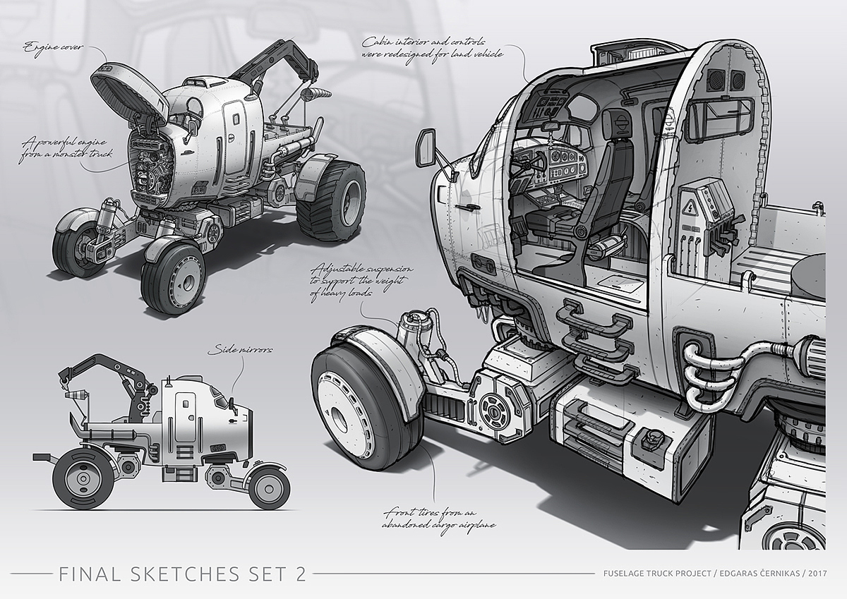 designer，originality，aircraft，automobile，Fuselage truck，trailer，conceptual design，industrial design，
