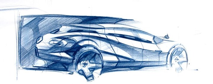Automobile design，Hand drawn products，design sketch，