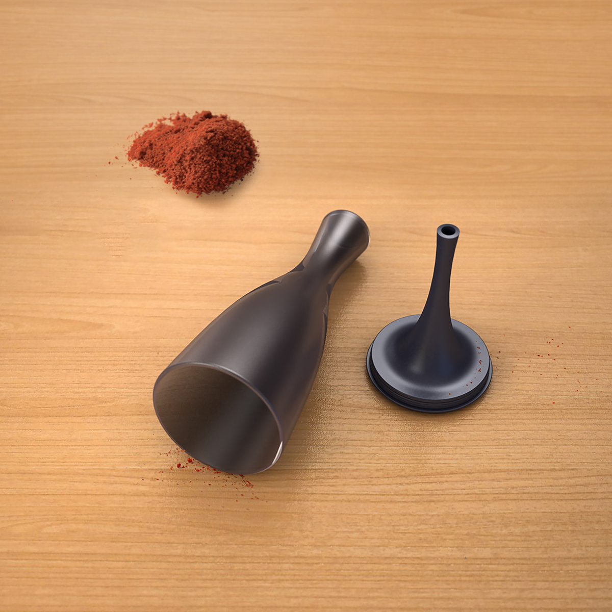industrial design，General image，Kitchen container，pepper，cayenne pepper，