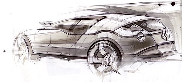 Automobile design，Hand drawn products，design sketch，