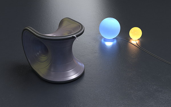 Wormhole chair，Creative design，Replaceable cushion，General image，red dot，industrial design，