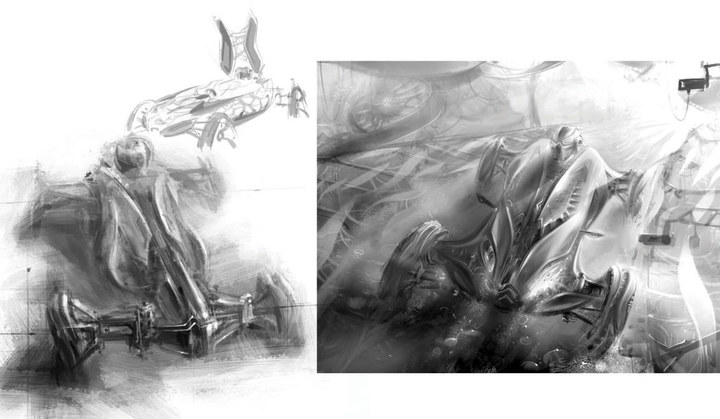 Automobile design，Hand drawn products，design sketch，