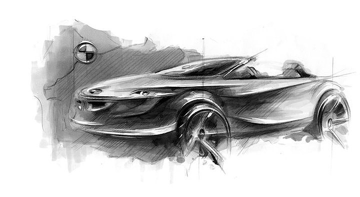 Automobile design，Hand drawn products，design sketch，