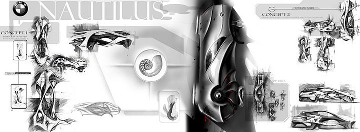 Automobile design，Hand drawn products，design sketch，