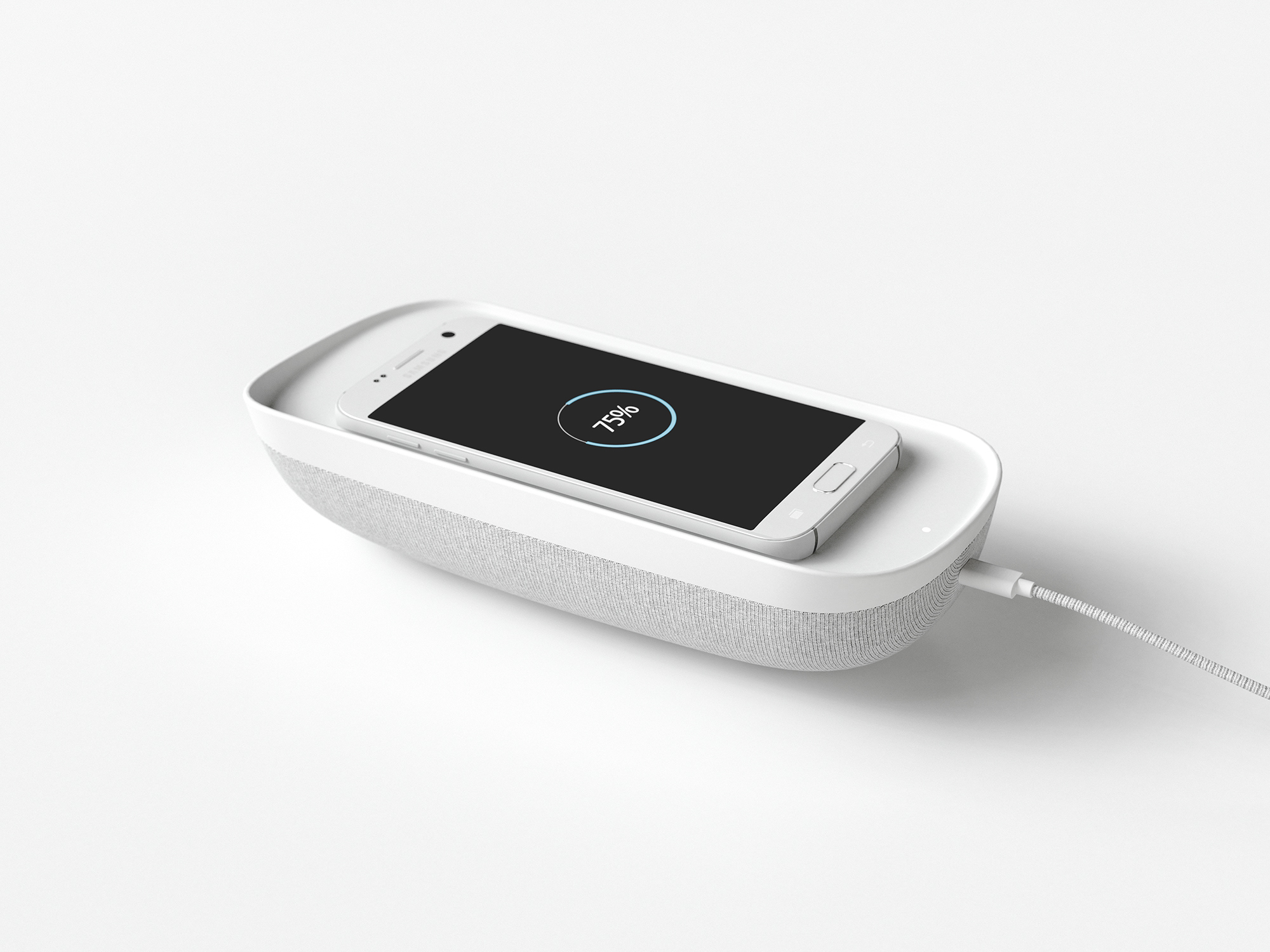 tilt，loudspeaker box，Mobile phone charger，General image，industrial design，