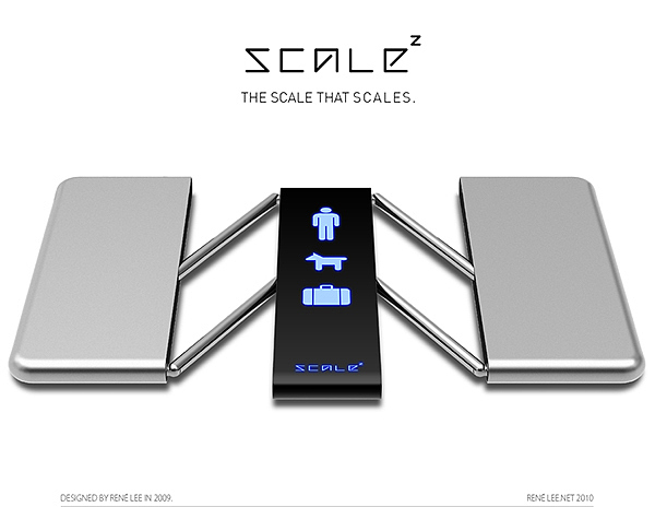 Electronic scale，extend，scale，Creative design，General image，industrial design，