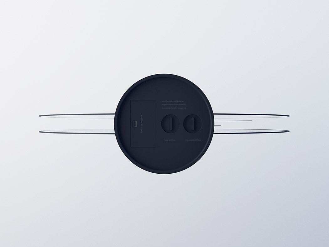 concise，fashion，Clock，circular，modern，General image，