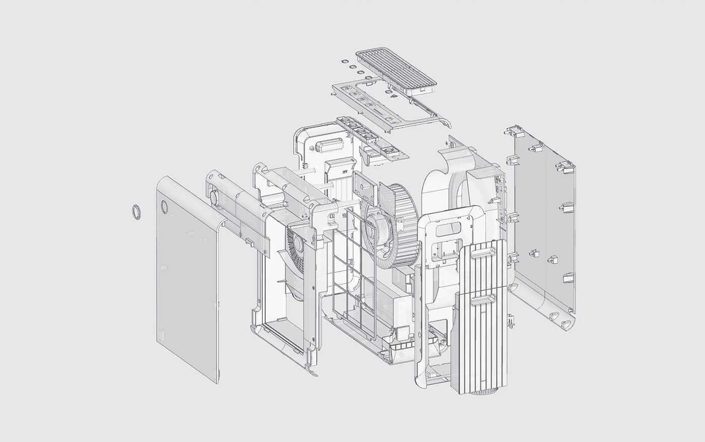 purifier，Humidifier，General image，industrial design，air quality，
