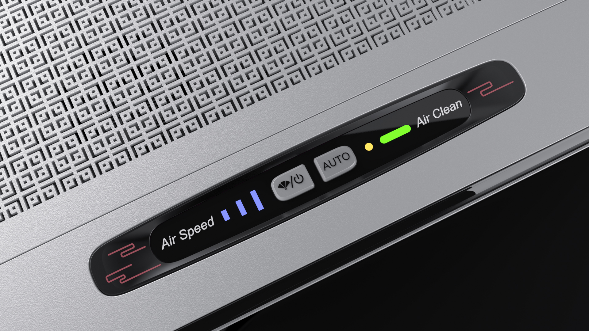 Industrial design, vehicle mounted air purifier, ceiling type, Chinese type air purifier，