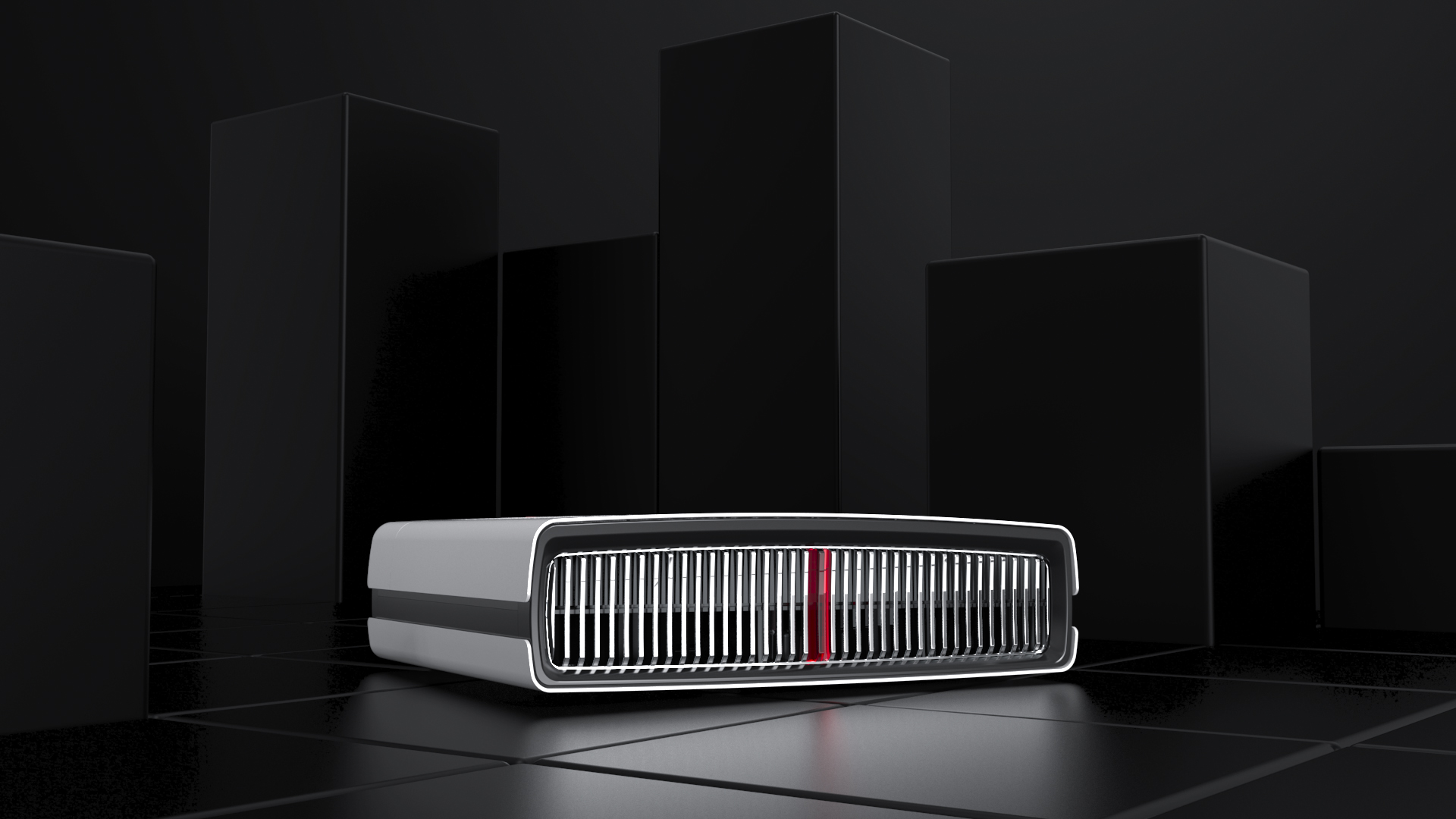 Industrial design, vehicle mounted air purifier, ceiling type, Chinese type air purifier，