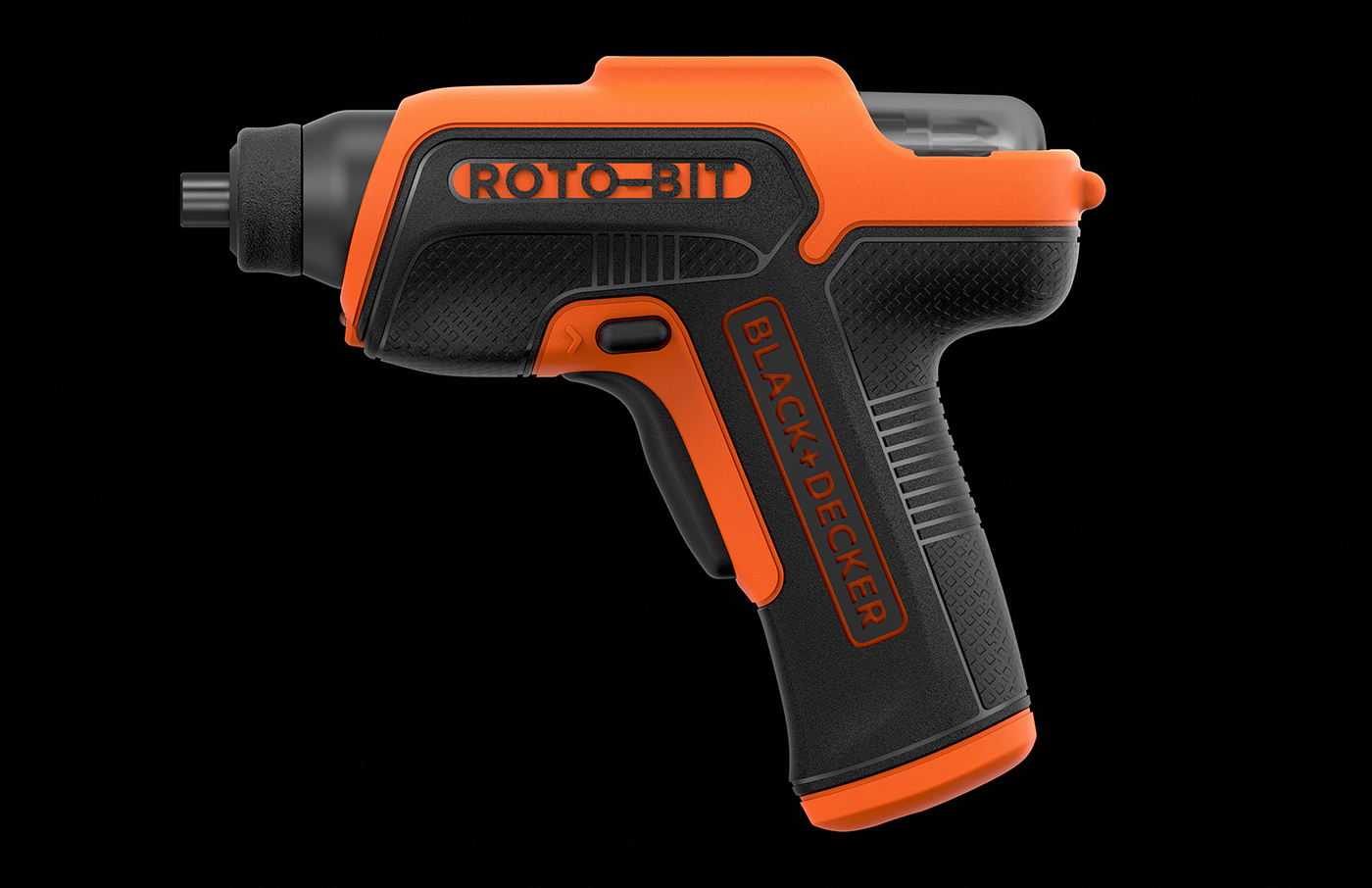 Tool design，strength，decker，Magnetic suction head，Electric screwdriver，industrial design，