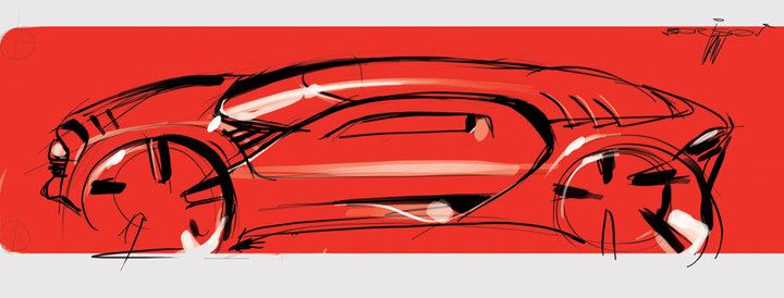 Automobile design，design sketch，marker pen，