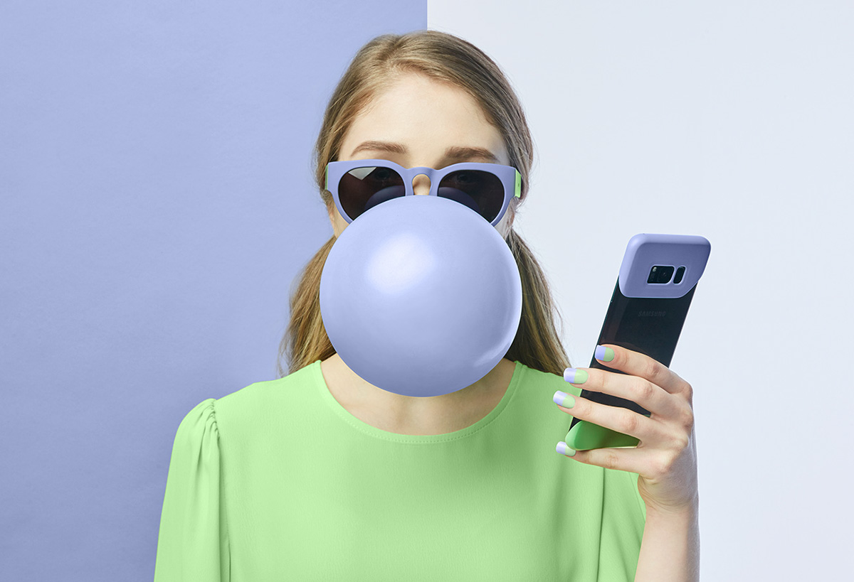 Samsung，color，Mobile phone shell，collocation，General image，