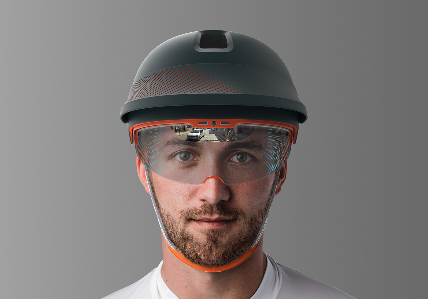 intelligence，safety hat，security，General image，industrial design，