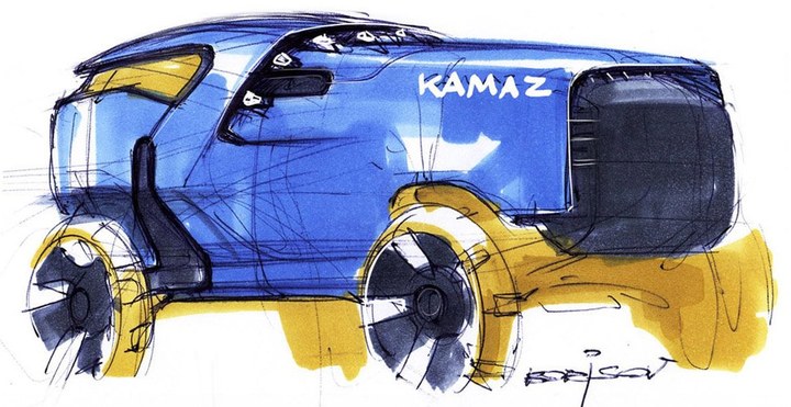 Automobile design，design sketch，marker pen，