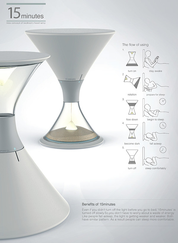Desk lamp，hourglass，Night light，household electrical appliances，General image，