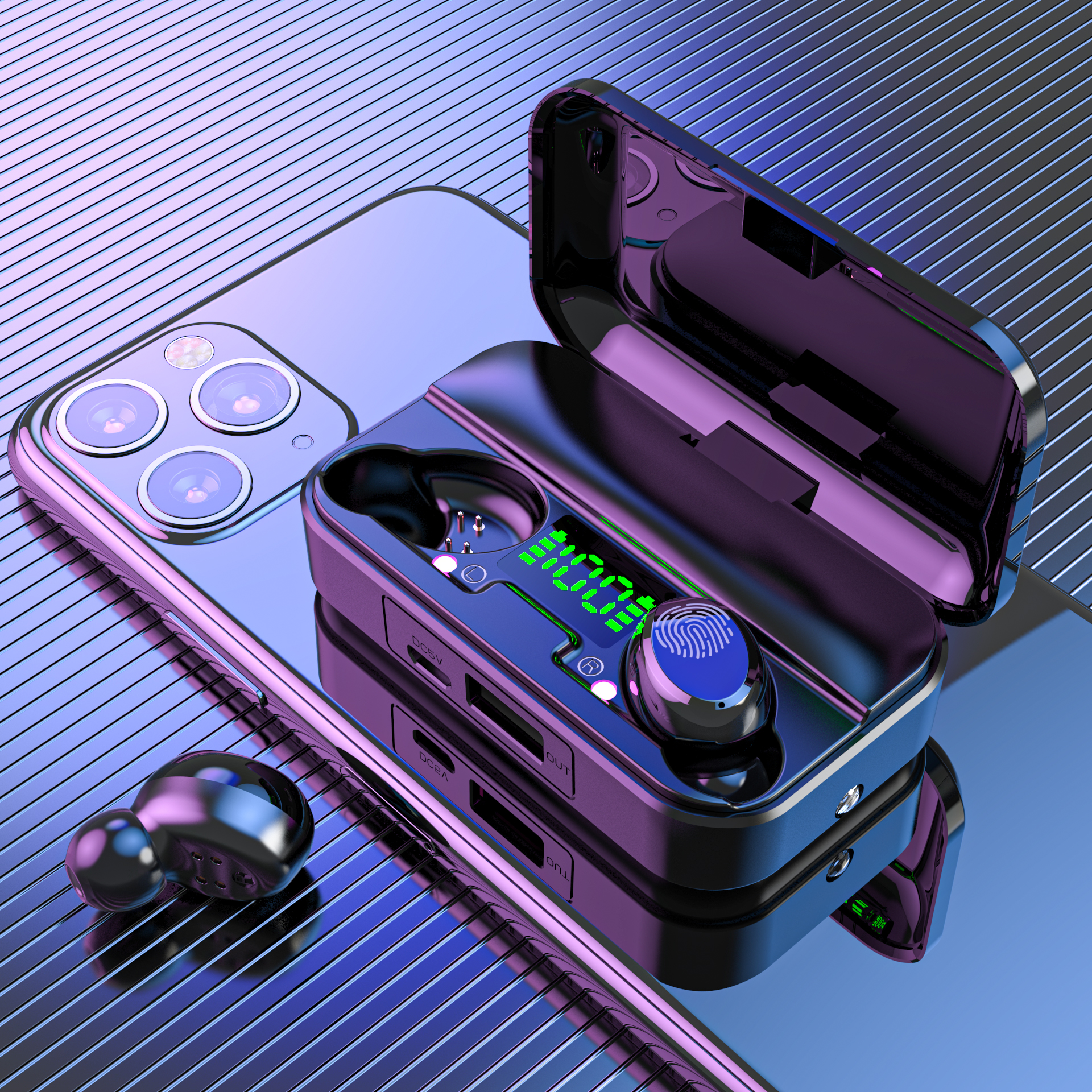 Render，headset，Bluetooth headset，mp3，